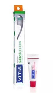 Pack Vitis cepillo dental "suave access" + pasta dental "encías" 15 mL Farmex-Pluxee-Persistente